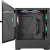 BGears b-Voguish RGB Gaming Computer Case (E-ATX) (Black)
