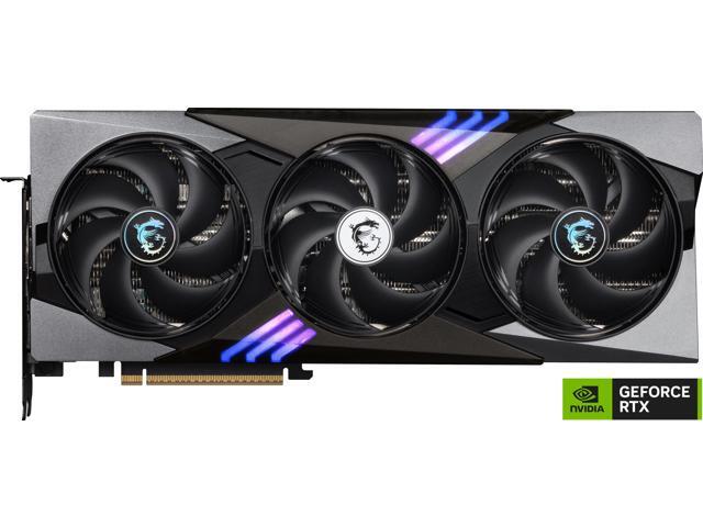 MSI NVIDIA GeForce RTX 5080 Gaming Trio OC 16GB GDDR7 3-Fan Graphics Card (338mm) (TDP 360W) (Black)