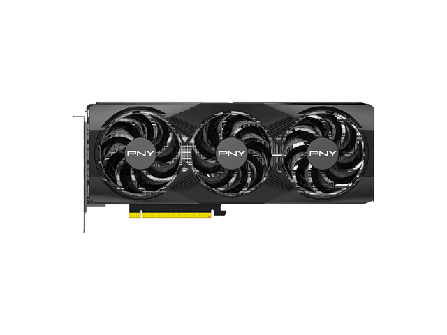 PNY NVIDIA GeForce RTX 5070 OC 12GB GDDR7 RGB 3-Fan Graphics Card (300mm) (TDP 250W) (Black)