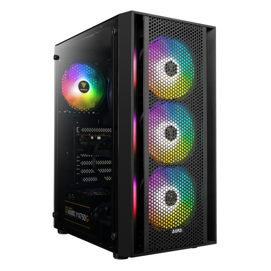 Mythic BitCrate AURA Mark IV | Ryzen 9 9900X3D + RTX 5090 | 64GB 4TB NVMe