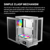 (ATX) GAMDIAS GD-ATLAS E1 Gaming Computer Case White — packaging