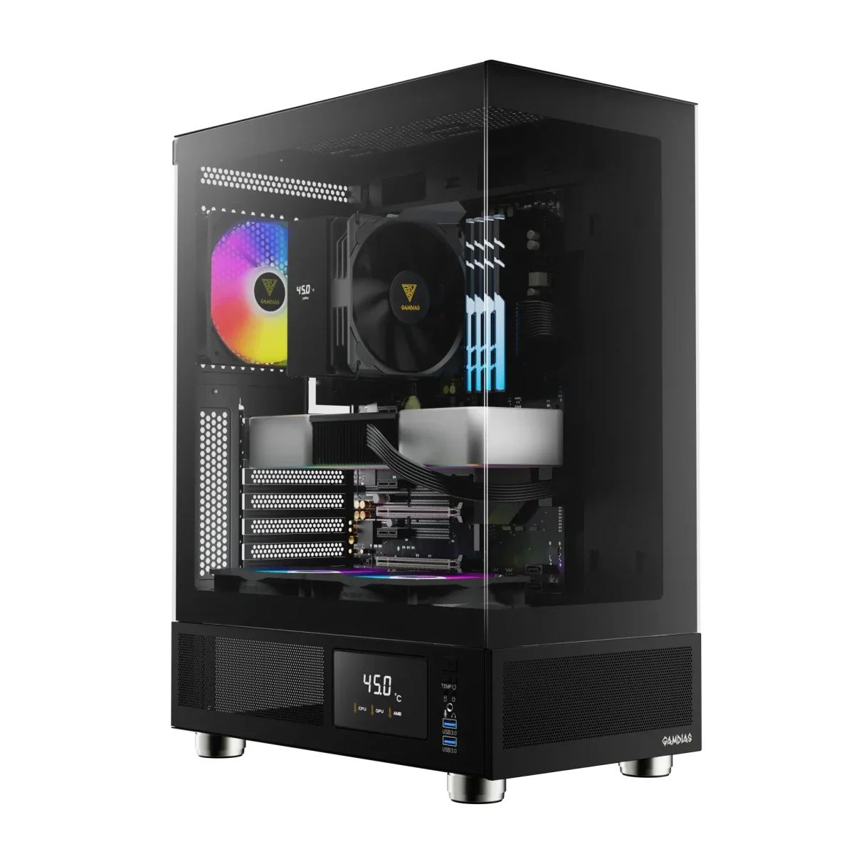 Mythic BitCrate AURA Mark 7 | Ryzen 9 9900X3D + RTX 5090 | 64GB 4TB NVMe