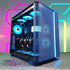 Gaming PC i5-12400f RTX 4060 Ti v2 16gb 1tb NVMe 16GB DDR4 AIO Montech Mesh Blue - Geek Tech