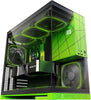 Computer Cases |Geometric Future M5 Gaming Desktop PC Case x5 RGB Fans (ATX) - TieredUp Tech