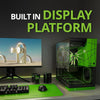 Computer Cases |Geometric Future M5 Gaming Desktop PC Case x5 RGB Fans (ATX) - TieredUp Tech
