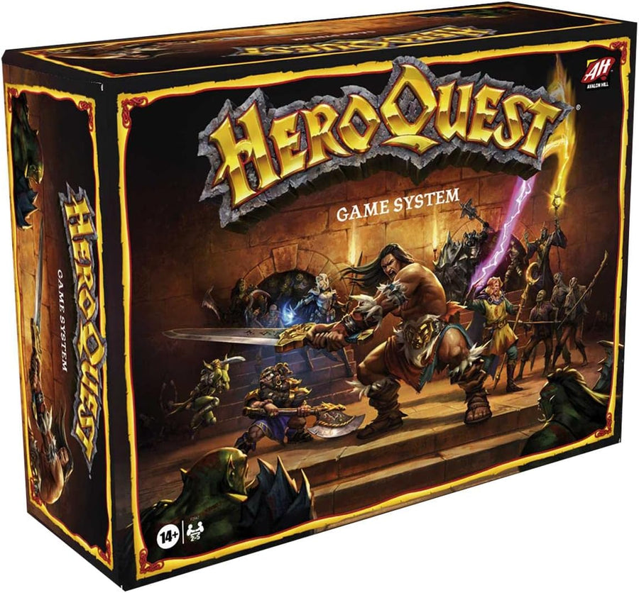 Hasbro Heroquest Tabletop Board Game Dungeon Adventure Game