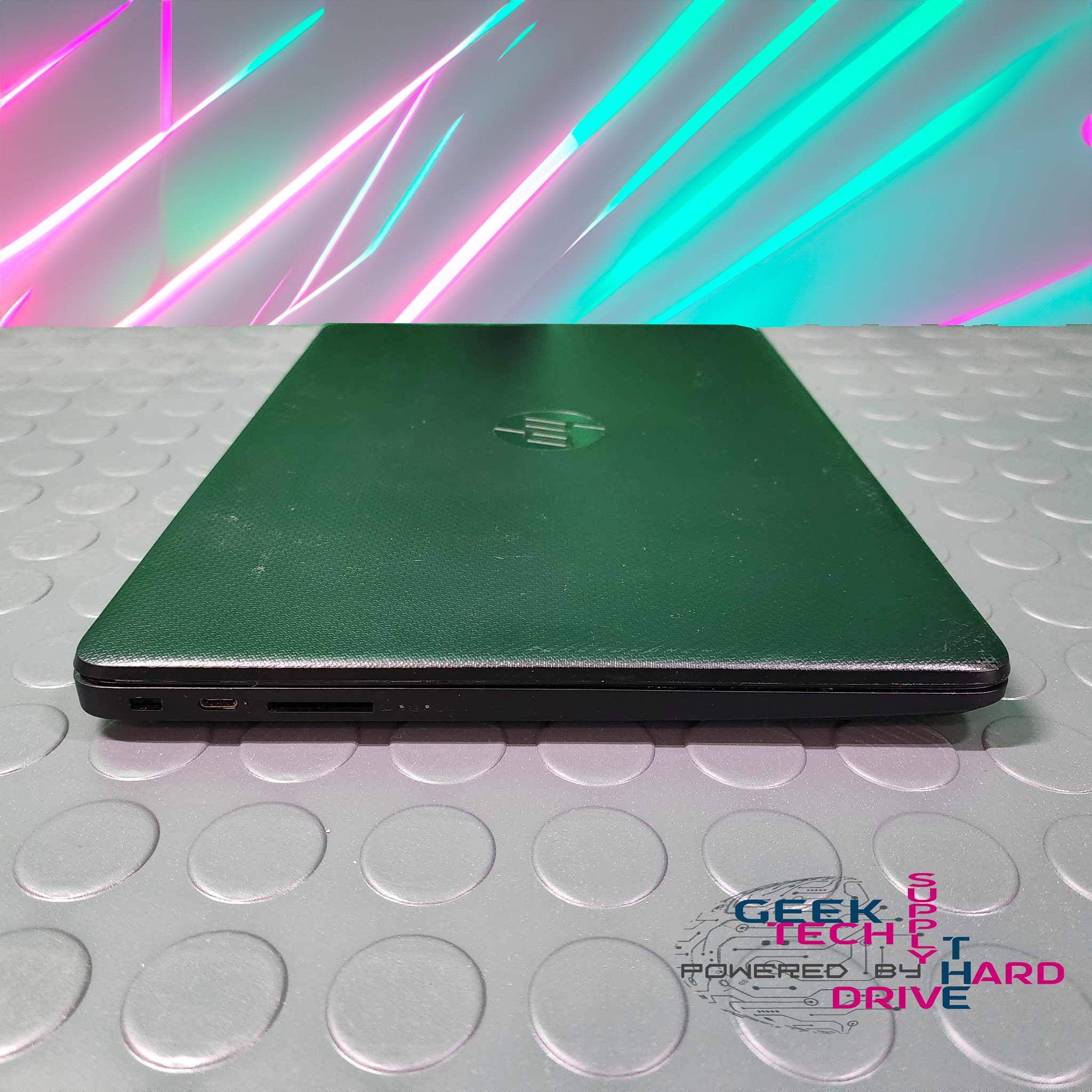 HP 14-dk10003dx Laptop AMD Athlon Win11 128GB SSD 4GB RAM Webcam Black | B Grade - Geek Tech