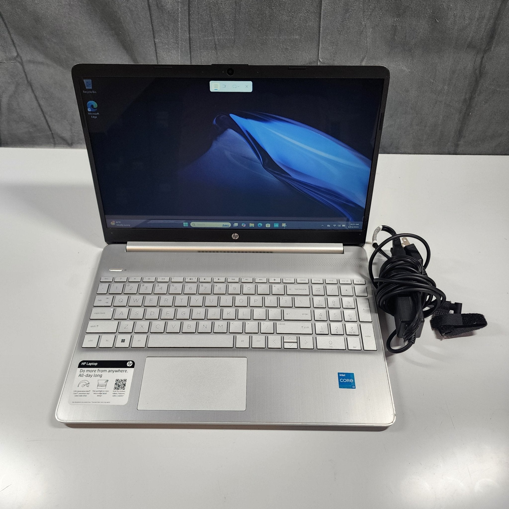 HP 15 - dy5033dx 15.6" Touchscreen Laptop i3 - 1215U 256GB SSD 8GB DDR4 WiFi Webcam - Geek Tech