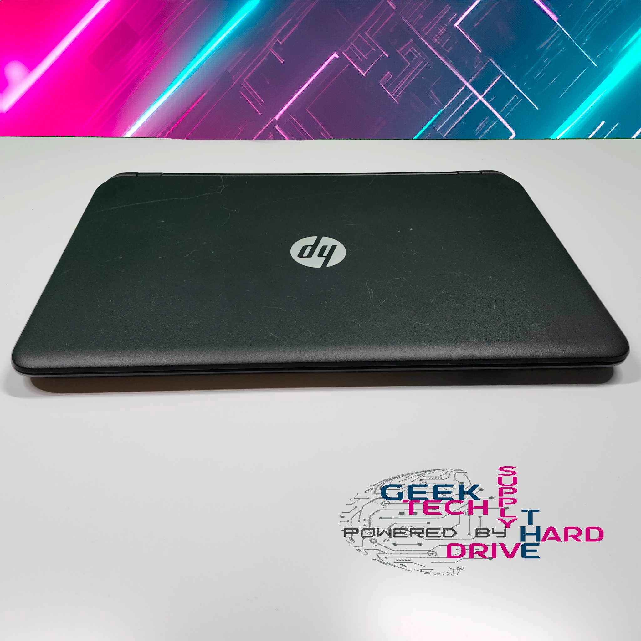 HP 15-F233WM 15.6" Laptop Windows 10 256gb SSD Celeron N3060 Intel HD Graphics Black | C Grade - Geek Tech