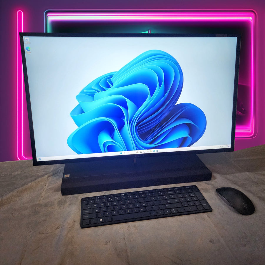 HP Envy 27-B021 AIO Intel i7 500GB SSD 8GB RAM Webcam Keyboard Mouse