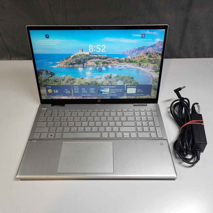 HP Pavillion x360 15-er1025od Touchscreen W11 250GB SSD 8GB DDR4 Wifi Webcam