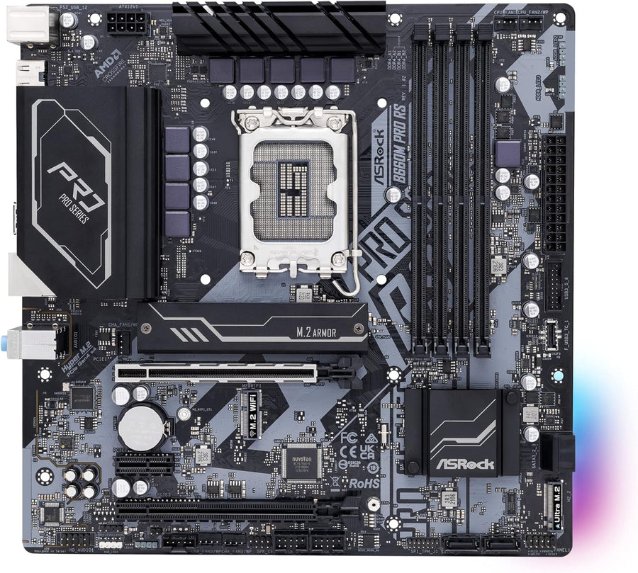 (Intel) ASRock B660M Pro RS LGA1700 DDR4 Motherboard