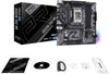(Intel) ASRock B660M Pro RS LGA1700 DDR4 Motherboard — side view