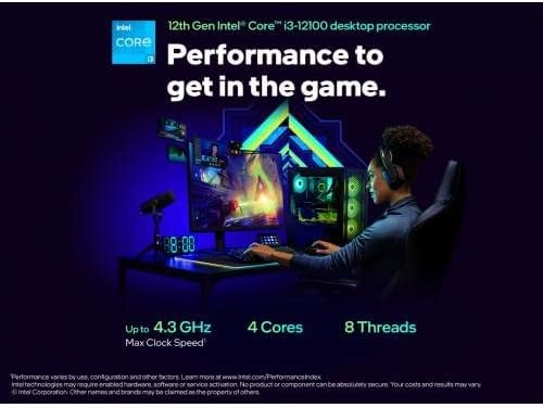 Intel i3 - 12100 4.3Ghz Quad - Core CPU - Geek Tech
