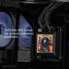 Lian Li Hydroshift 360 AIO Black Temp Display CPU Cooler — angle view