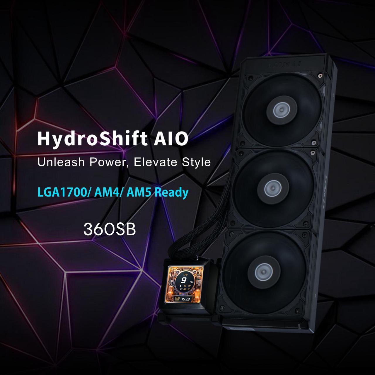 Lian Li Hydroshift 360 AIO Black - Geek Tech