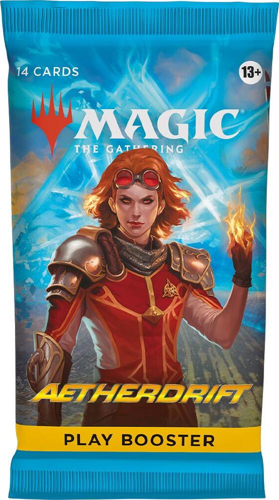 Magic The Gathering CCG: Aetherdrift Play Booster Pack - Geek Tech