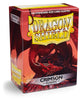 Magic The Gathering CCG: Dragon Shield Clear Card Sleeves (Pack of 100) (Crimson) - Geek Tech