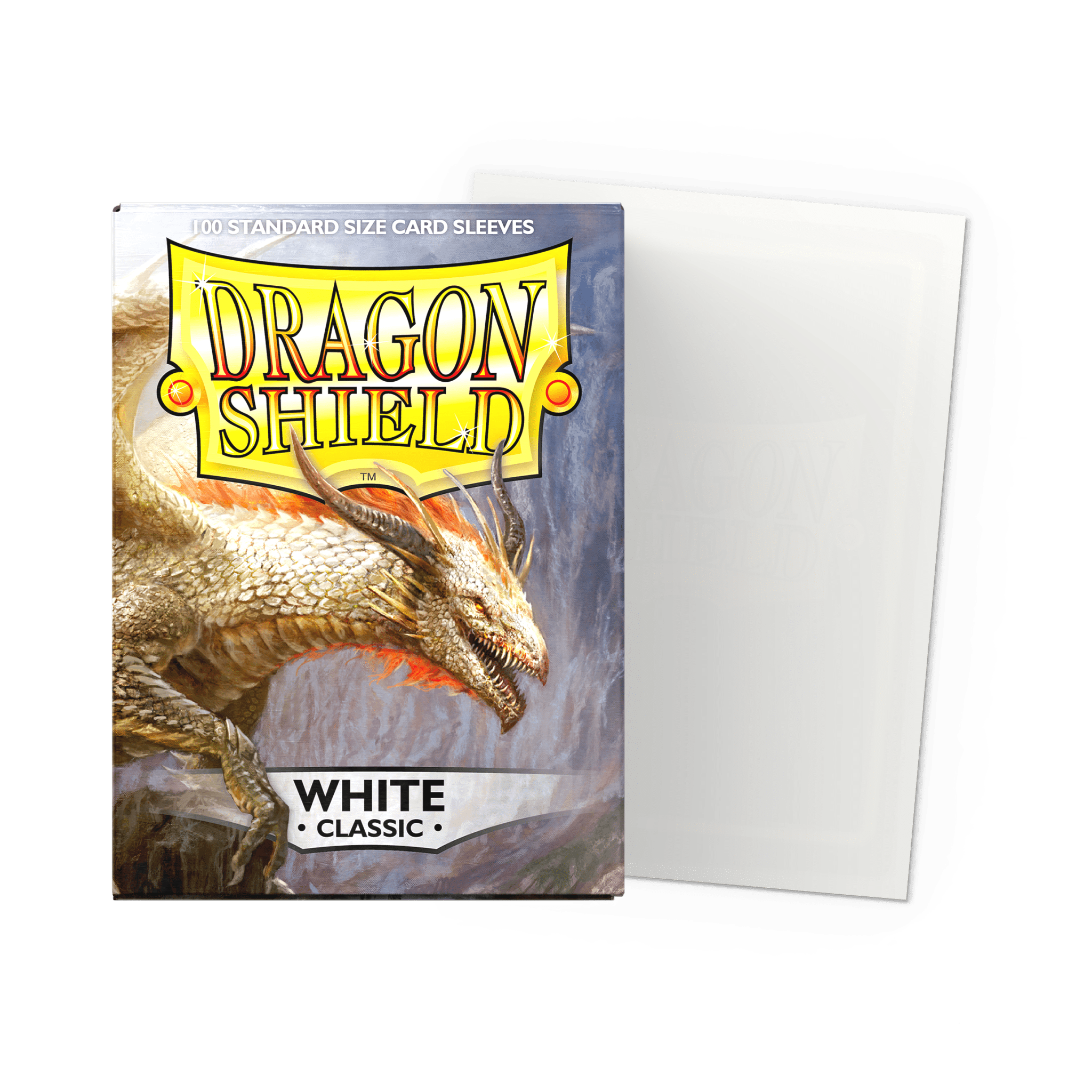 Magic The Gathering CCG: Dragon Shield Clear Card Sleeves (Pack of 100) (White) - Geek Tech
