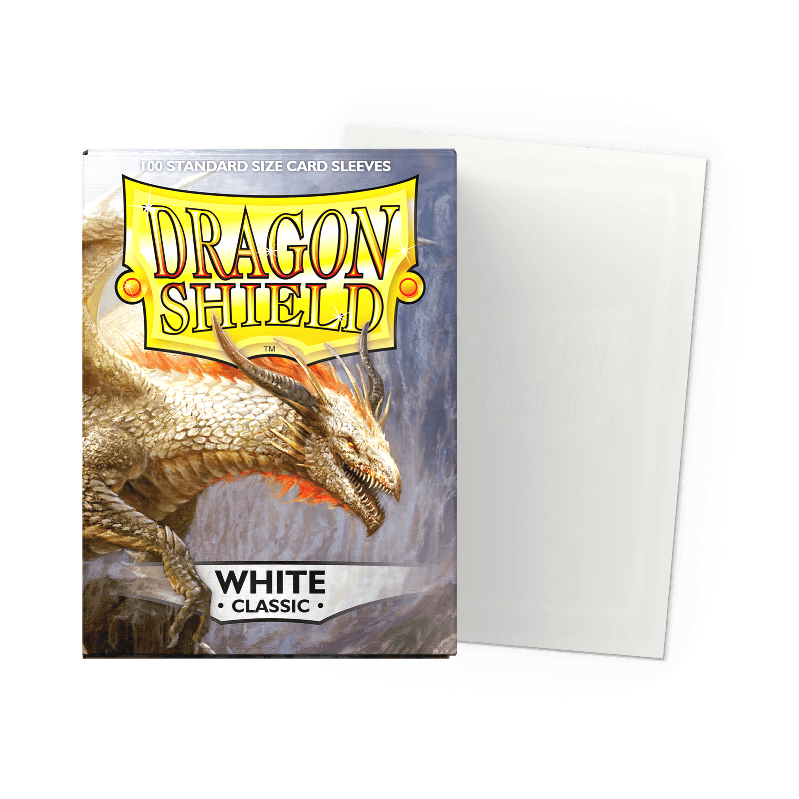 Magic The Gathering CCG: Dragon Shield Clear Card Sleeves (Pack of 100) (White) - Geek Tech