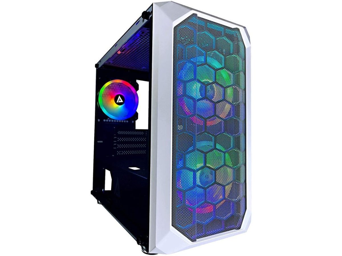 Computer Cases |(Micro - ATX) Apevia PRODIGY - WH Gaming Computer Case - TieredUp Tech, Inc.