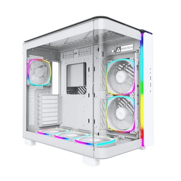 1440p ultra and ray tracing gaming PC with Ryzen 5 7600X and PNY NVIDIA GeForce RTX 5060 Ti OC 16GB GDDR7 2-Fan Graphics Card