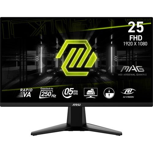 MSI MAG 255XFV 24.5" HDR 1080P 250 Hz Gaming Monitor - Geek Tech