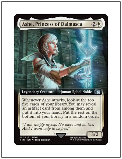 MTG Single Magic The Gathering Final Fantasy Ashe, Princess