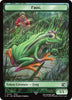 MTG Single Magic The Gathering Final Fantasy Hero Token — side view