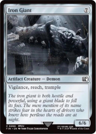 MTG Single Magic The Gathering Final Fantasy Iron Giant