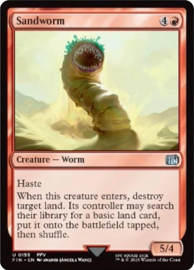 MTG Single Magic The Gathering Final Fantasy Sandworm