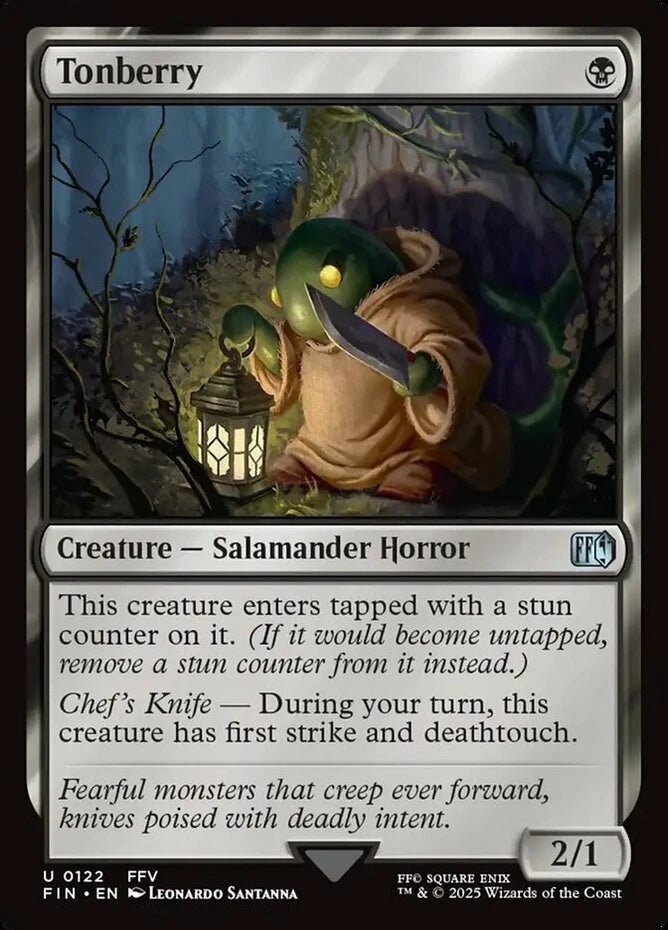 MTG Single Magic The Gathering Final Fantasy Tonberry Creature Uncommon 122 - Geek Tech