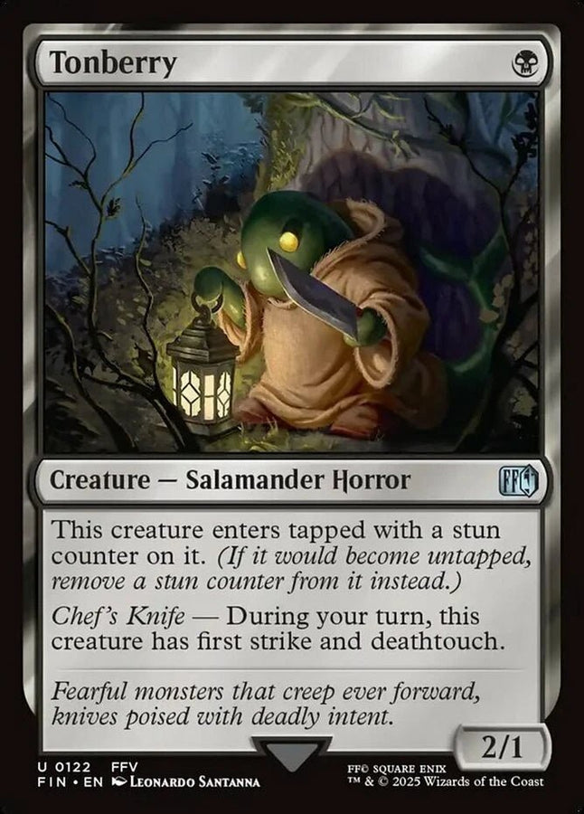 MTG Single Magic The Gathering Final Fantasy Tonberry Creature Uncommon #122