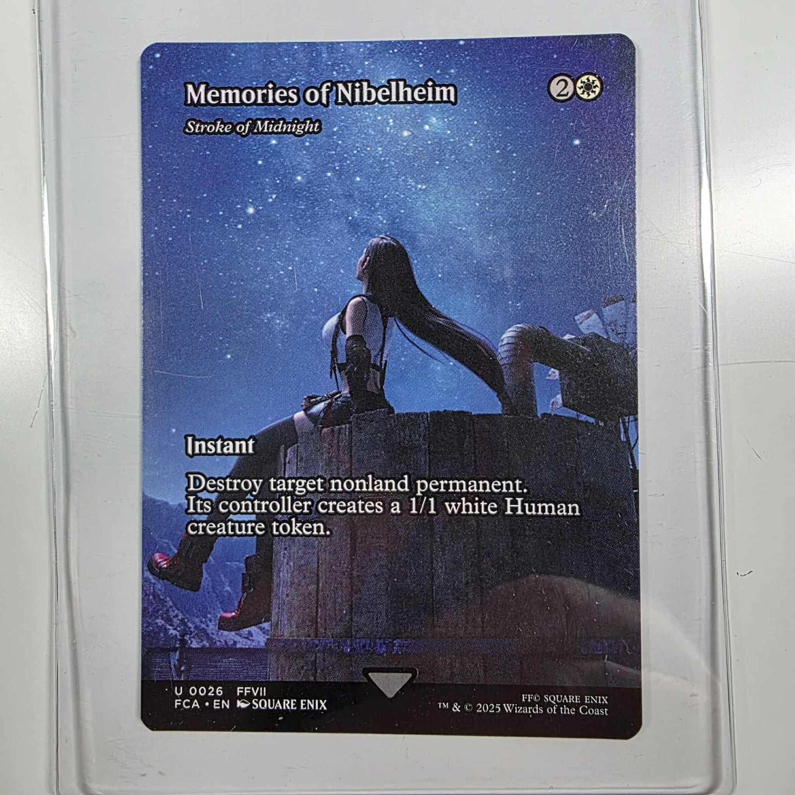 MTG Single Magic The Gathering Memories of Nibelheim Final Fantasy Instant Uncommon Showcase - Geek Tech
