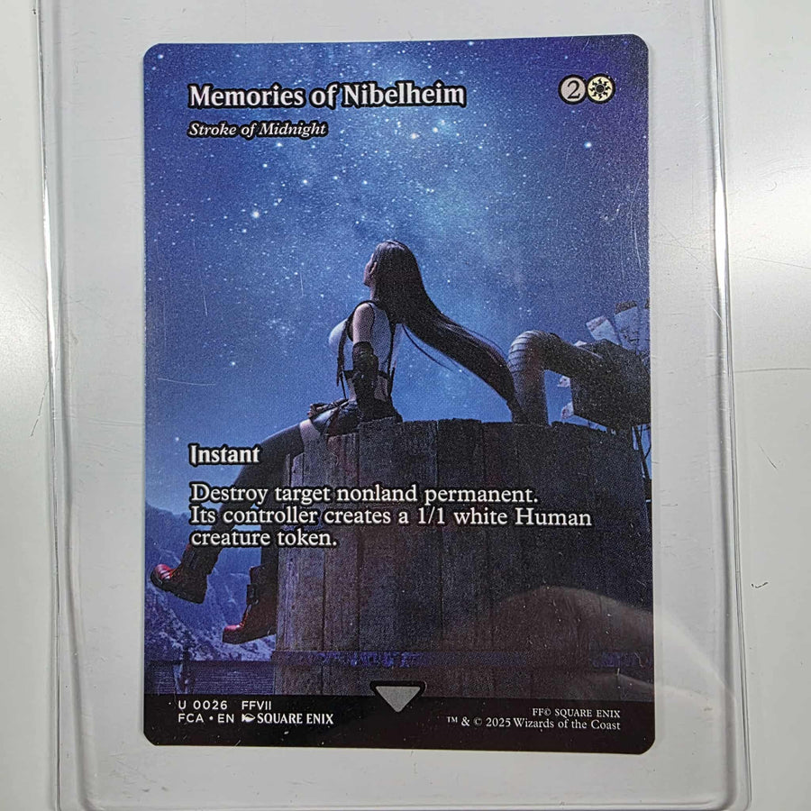 MTG Single Magic The Gathering Memories of Nibelheim Final Fantasy Instant Uncommon Showcase