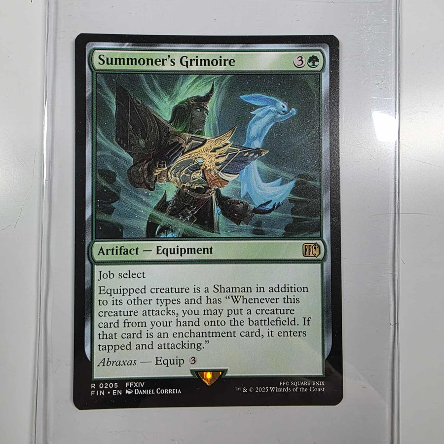 MTG Single Magic The Gathering Summoner's Grimoire Final Fantasy Artifact Rare #205