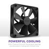 NZXT Kraken 240 - RL-KN-240-B1 - 240mm AIO Temp Display CPU — close-up