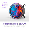 NZXT Kraken Elite 360 AIO Temp Display CPU Liquid Cooler — close-up