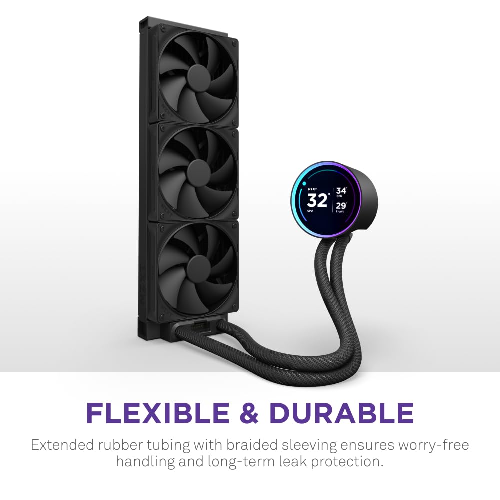 NZXT Kraken Elite 360 - AIO CPU Liquid Cooler - 360mm Radiator - Geek Tech