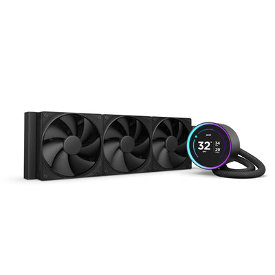 NZXT Kraken Elite 360 AIO Temp Display CPU Liquid Cooler