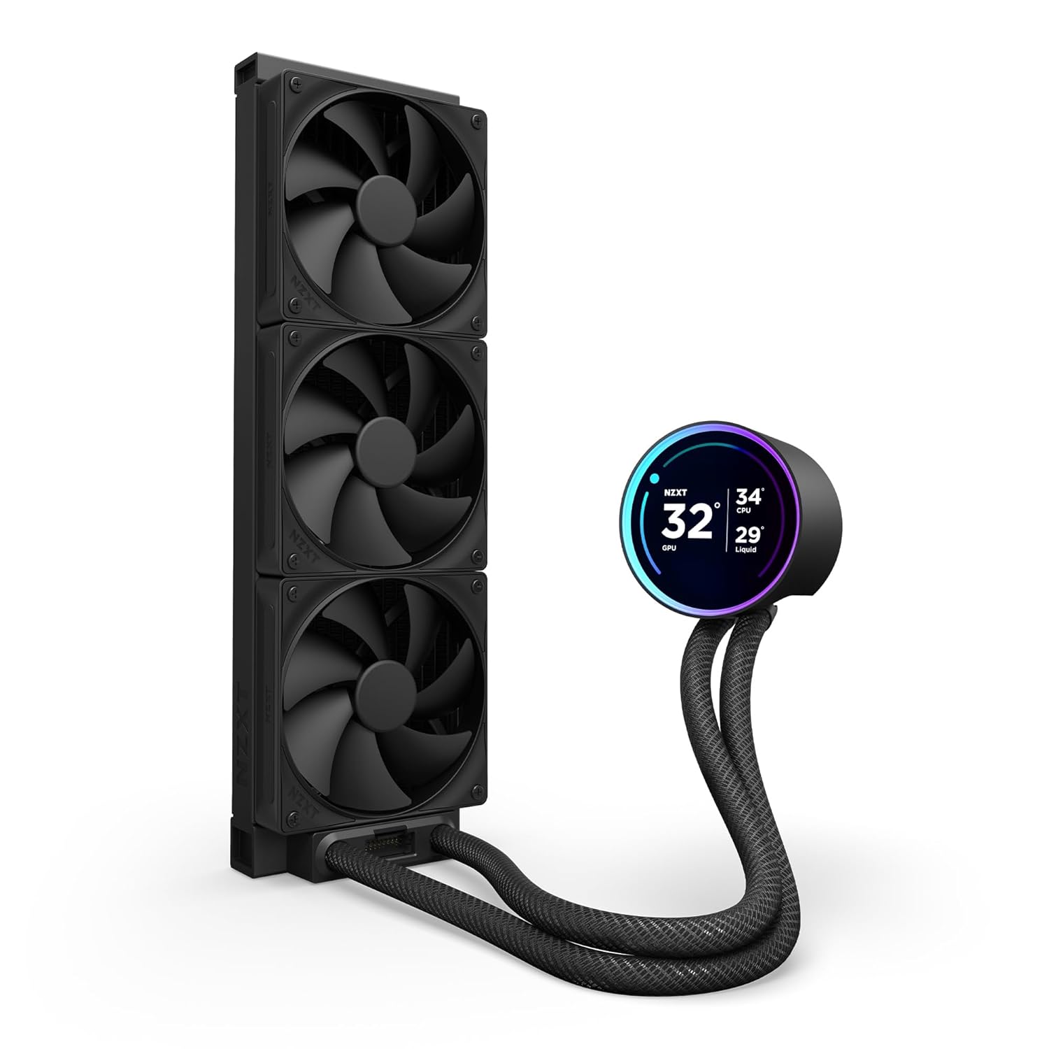 NZXT Kraken Elite 360 - AIO CPU Liquid Cooler - 360mm Radiator - Geek Tech