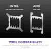 NZXT Kraken Elite 360 AIO Temp Display CPU Liquid Cooler — top view