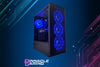 Custom Gaming PC Desktop Computer i3 NVIDIA RTX 4060 2TB — side view