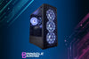 Custom Gaming PC Desktop Computer i3 NVIDIA RTX 4060 2TB — top view