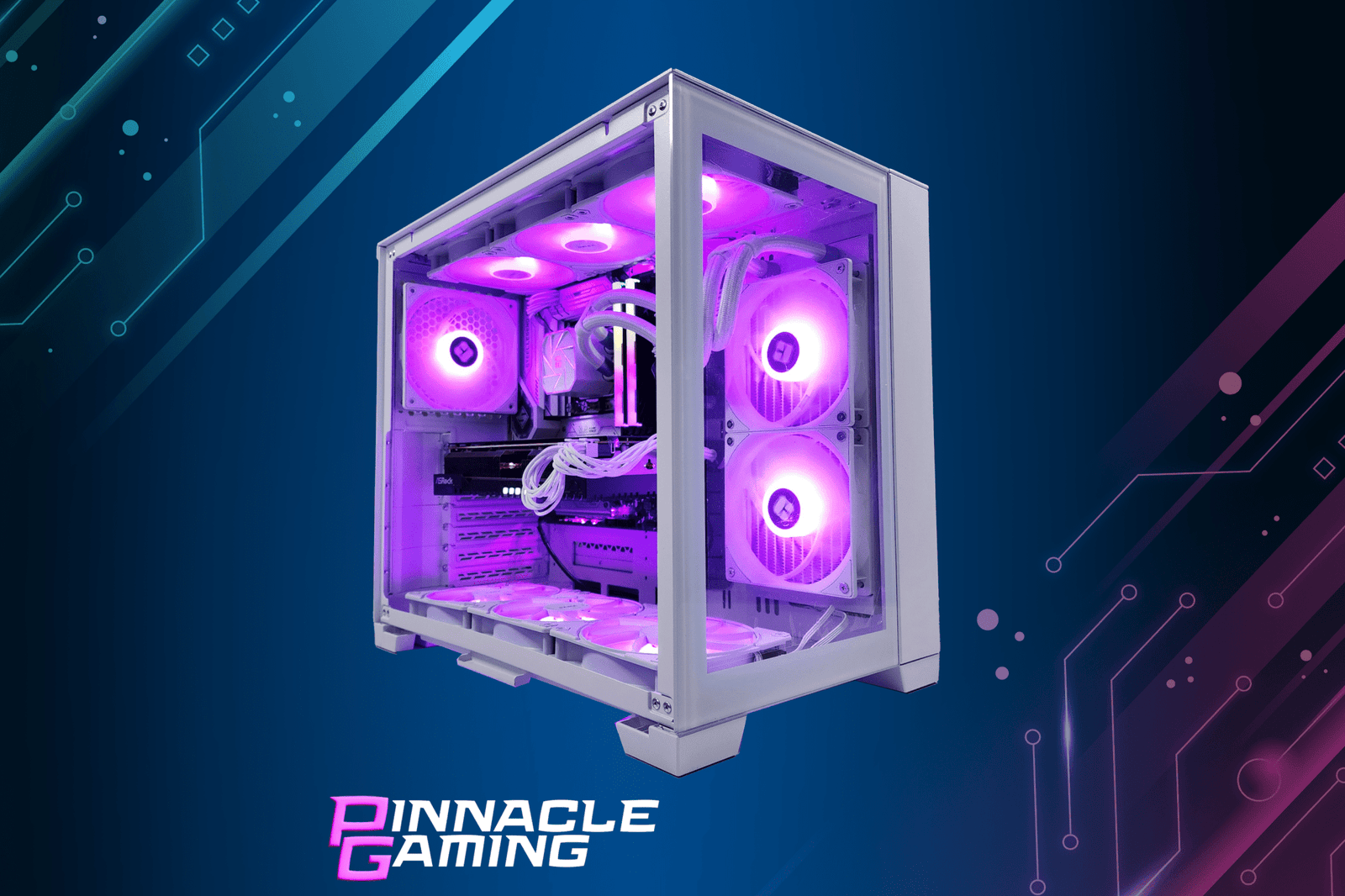 Pinnacle Gaming PC RX 7700 XT i5 - 13400 1tb NVMe SSD Gen4 32GB DDR5 - 6000 AIO - Geek Tech