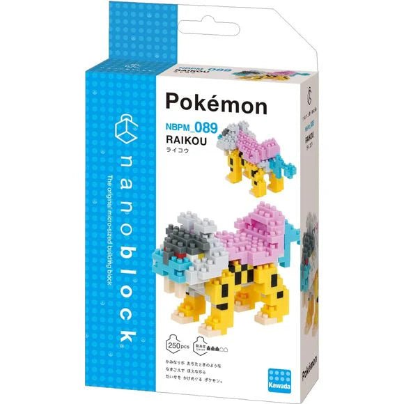 Pokemon Toys |Pokemon Nanoblock Raikou - TieredUp Tech