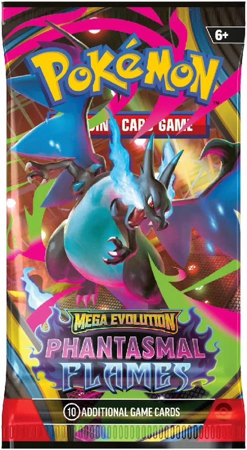 Pokemon TCG |Pokemon TCG: Mega Evolution - Phantasmal Flames Booster - TieredUp Tech