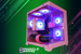 Custom Gaming Desktop PC Ryzen 5 RX 580 8GB 1TB SSD 16GB DDR4 Pink Prism