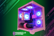 Custom Gaming Desktop PC Ryzen 5 RX 580 8GB 1TB SSD 16GB DDR4 Pink Prism