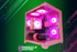 Custom Gaming Desktop PC Ryzen 5 RX 580 8GB 1TB SSD 16GB DDR4 Pink Prism
